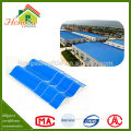 Chinese style fire resistance 2 layer wave plastic roof tile